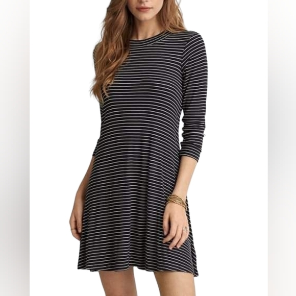 American Eagle Outfitters AEO Soft & Sexy Striped Knit Dress XS - Picture 1 of 6